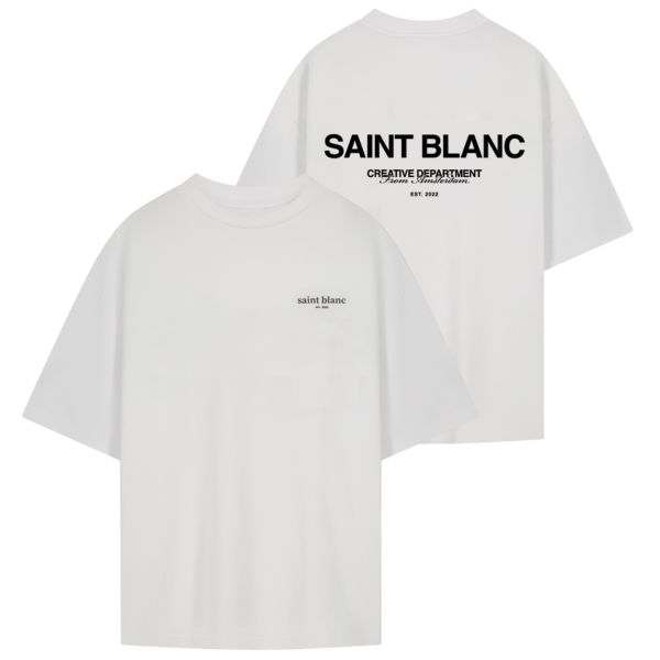 Saint Blanc No. 1 T-shirt Wit