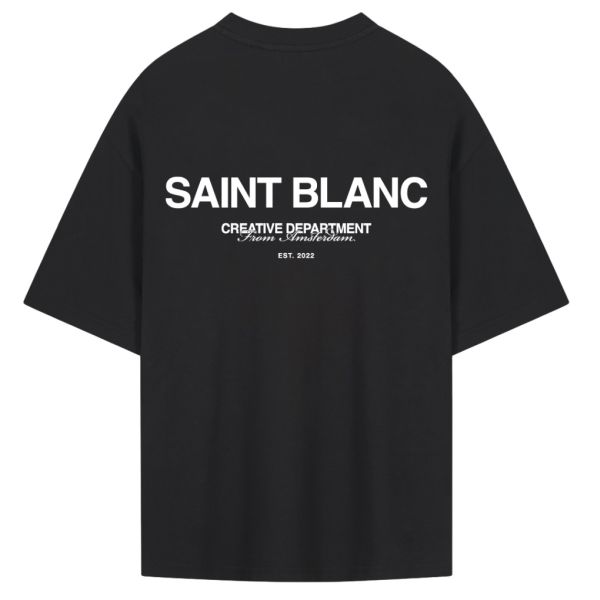 Saint Blanc No. 1 T-shirt Zwart