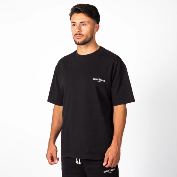 Saint Blanc No. 1 T-shirt Zwart