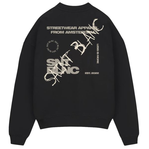 Saint Blanc Original Sweater Zwart