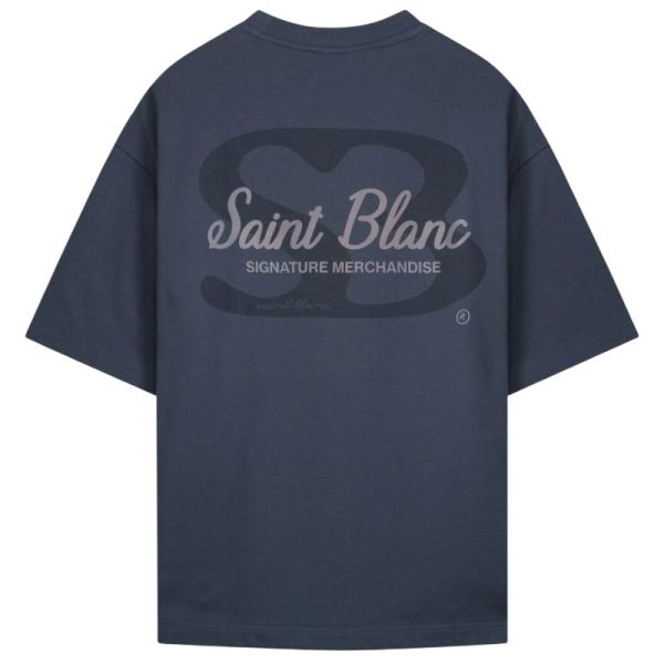 Saint Blanc Signature T-shirt Donker Blauw