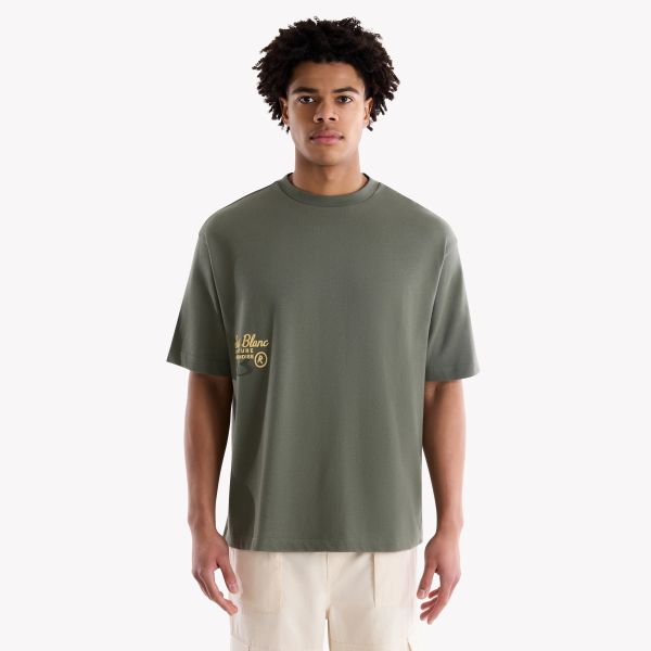 Saint Blanc Signature T-shirt Donker Groen