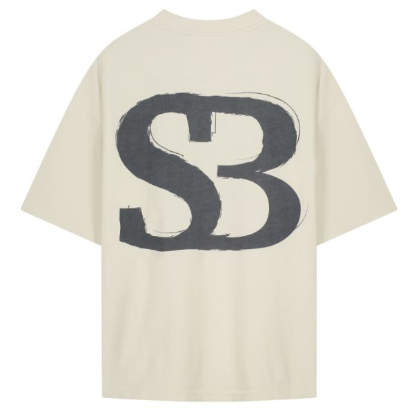 Saint Blanc The Initial T-shirt Off White