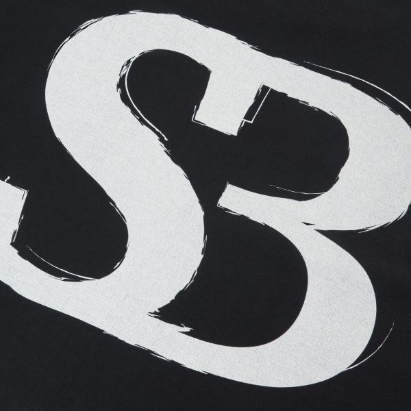 Saint Blanc The Initial T-shirt Zwart