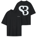 Saint Blanc The Initial T-shirt Zwart