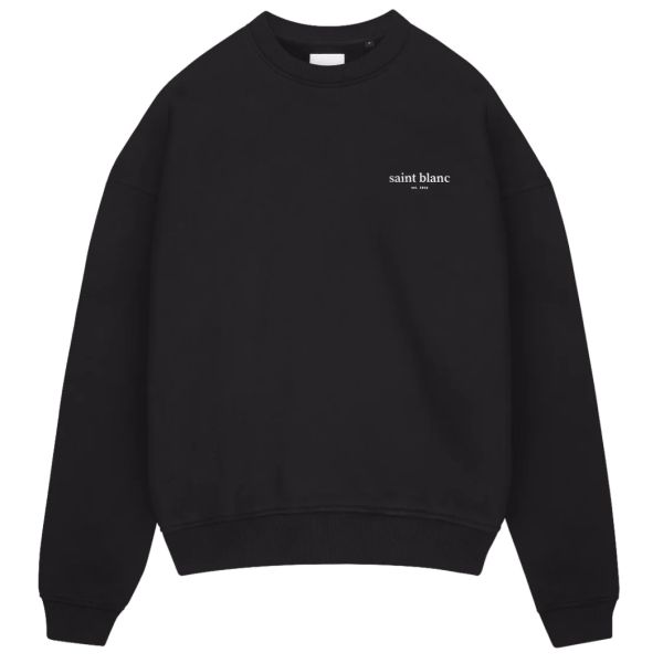 Saint Blanc Original Sweater Zwart