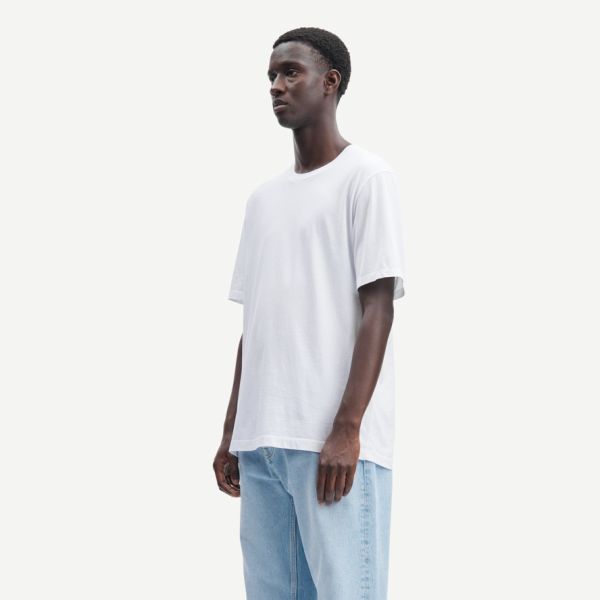 Samsøe Samsøe Christian T-shirt Wit