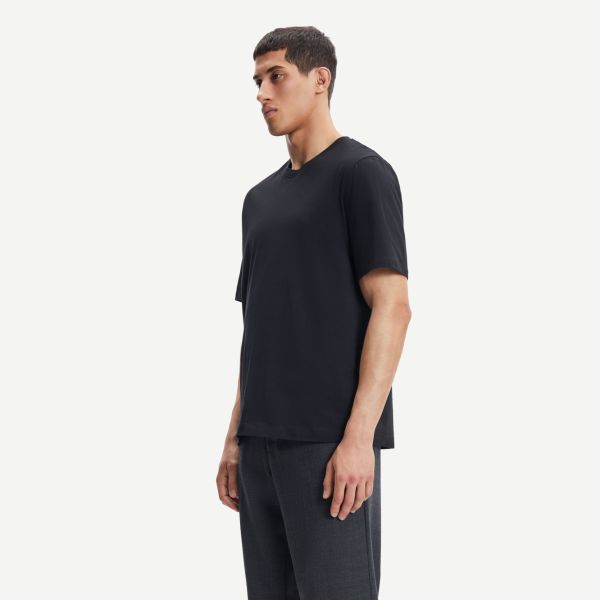 Samsøe Samsøe Christian T-shirt Zwart