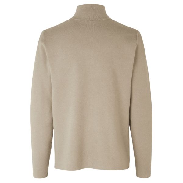 Samsøe Samsøe Gunan Turtle Neck Zip Sweater Beige
