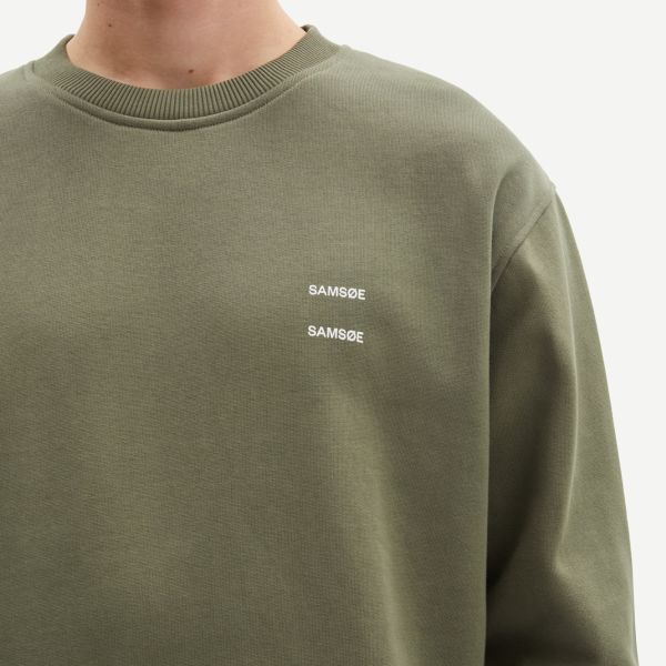 Samsøe Samsøe Joel Sweater Donker Groen