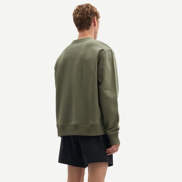 Samsøe Samsøe Joel Sweater Donker Groen