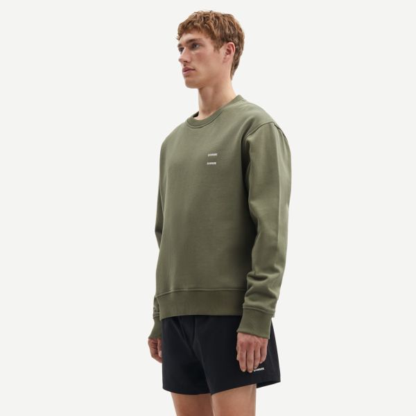 Samsøe Samsøe Joel Sweater Donker Groen