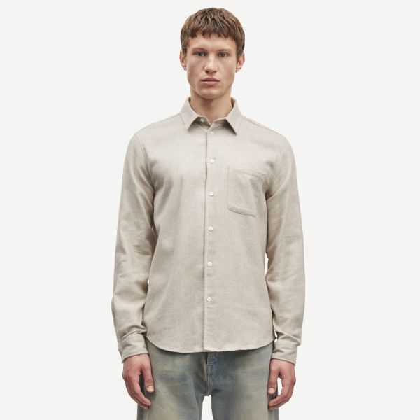 Samsøe Samsøe Liam Overshirt Beige