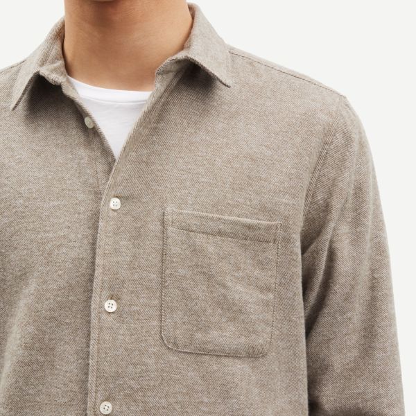 Samsøe Samsøe Liam Overshirt Beige