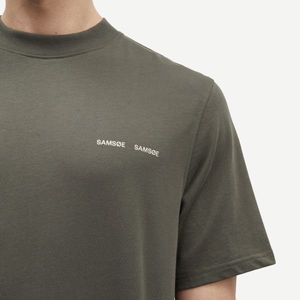 Samsøe Samsøe Norsbro T-shirt Donker Groen