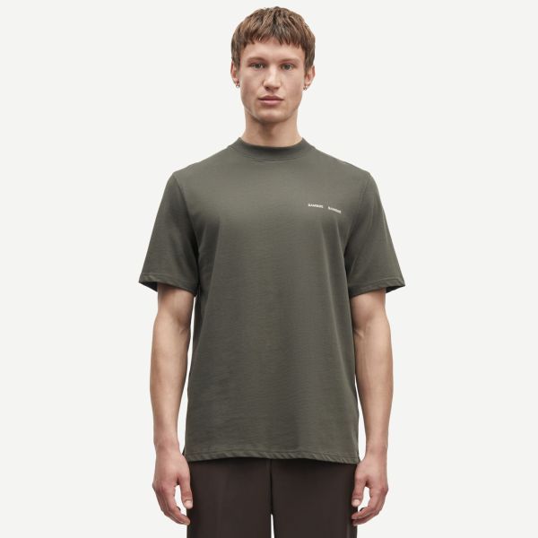 Samsøe Samsøe Norsbro T-shirt Donker Groen