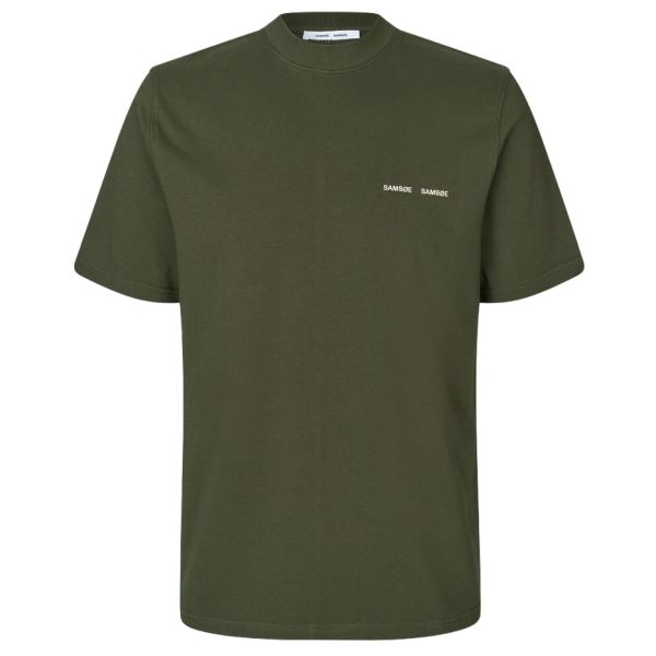 Samsøe Samsøe Norsbro T-shirt Donker Groen
