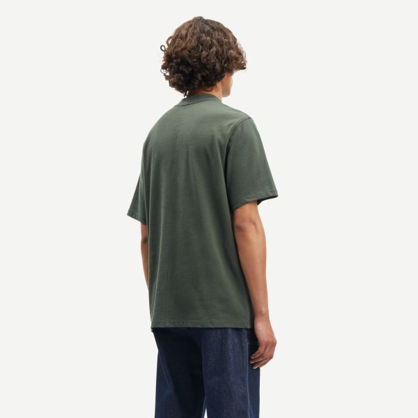 Samsøe Samsøe Norsbro T-shirt Donker Groen