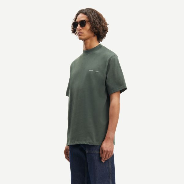 Samsøe Samsøe Norsbro T-shirt Donker Groen