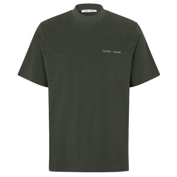 Samsøe Samsøe Norsbro T-shirt Donker Groen