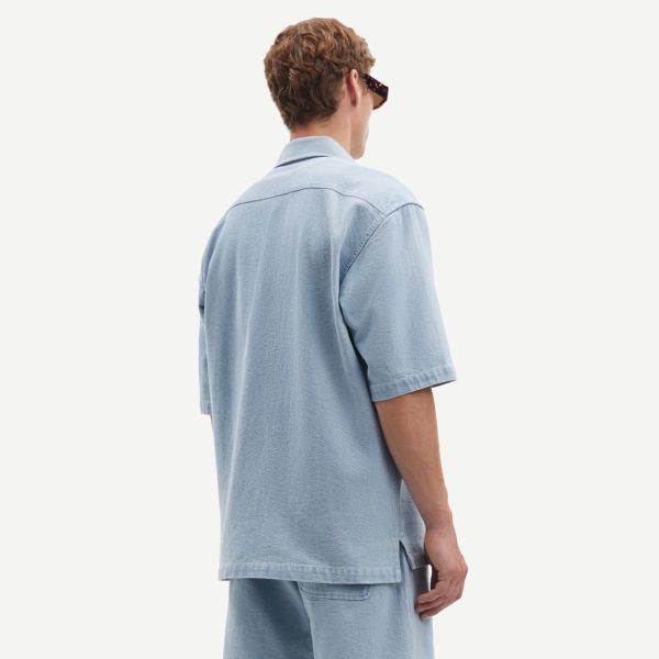 Samsøe Samsøe Saayo Overhemd Licht Blauw