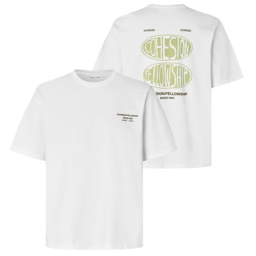 Samsøe Samsøe Sacohen T-shirt Wit