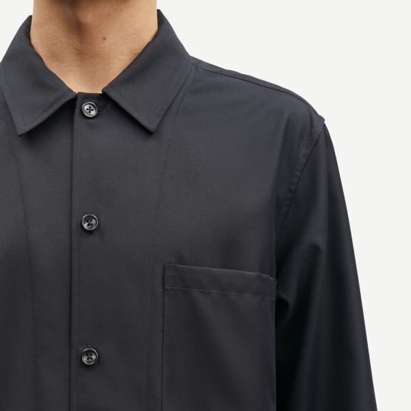 Samsøe Samsøe Sadamon Overshirt Navy