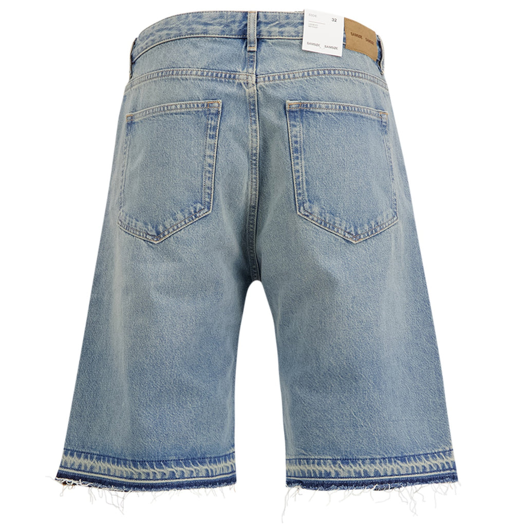 Samsøe Samsøe Saeddie Korte Broek Blauw