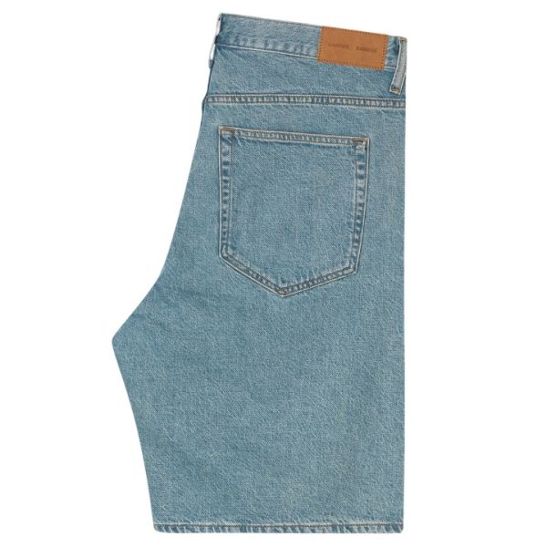 Samsøe Samsøe Saeddie Korte Broek Blauw