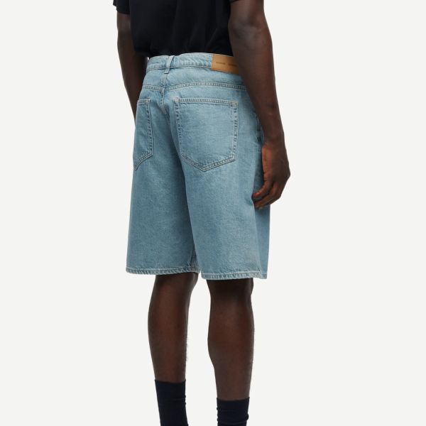 Samsøe Samsøe Saeddie Korte Broek Blauw