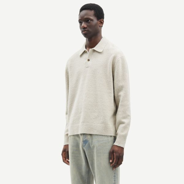 Samsøe Samsøe Sanino Polo Off White