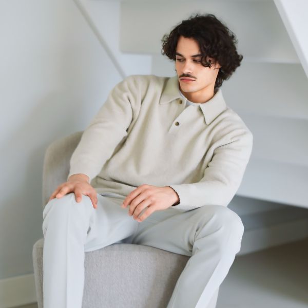 Samsøe Samsøe Sanino Polo Off White