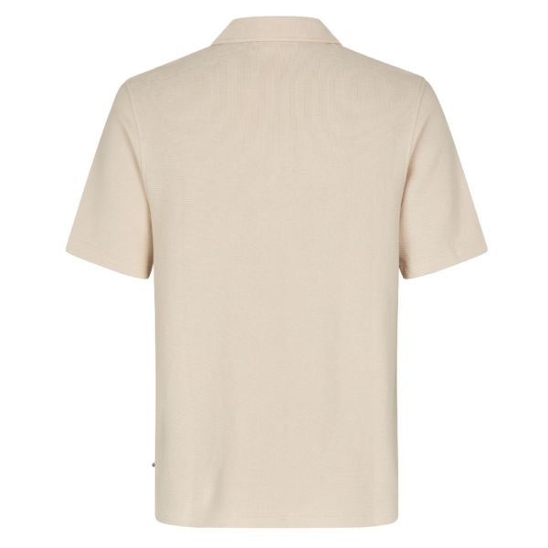 Samsøe Samsøe Saolli Zip Polo Beige