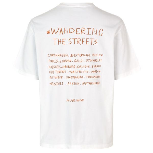 Samsøe Samsøe Sawandering T-shirt Wit