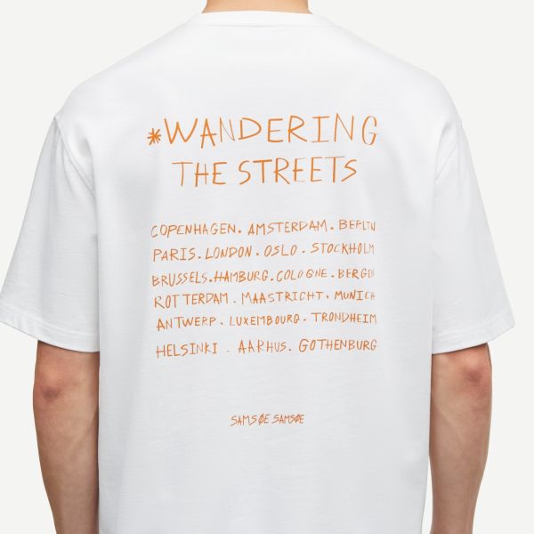 Samsøe Samsøe Sawandering T-shirt Wit