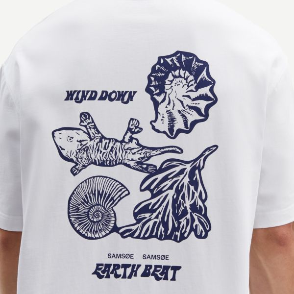 Samsøe Samsøe Sawind T-shirt Wit