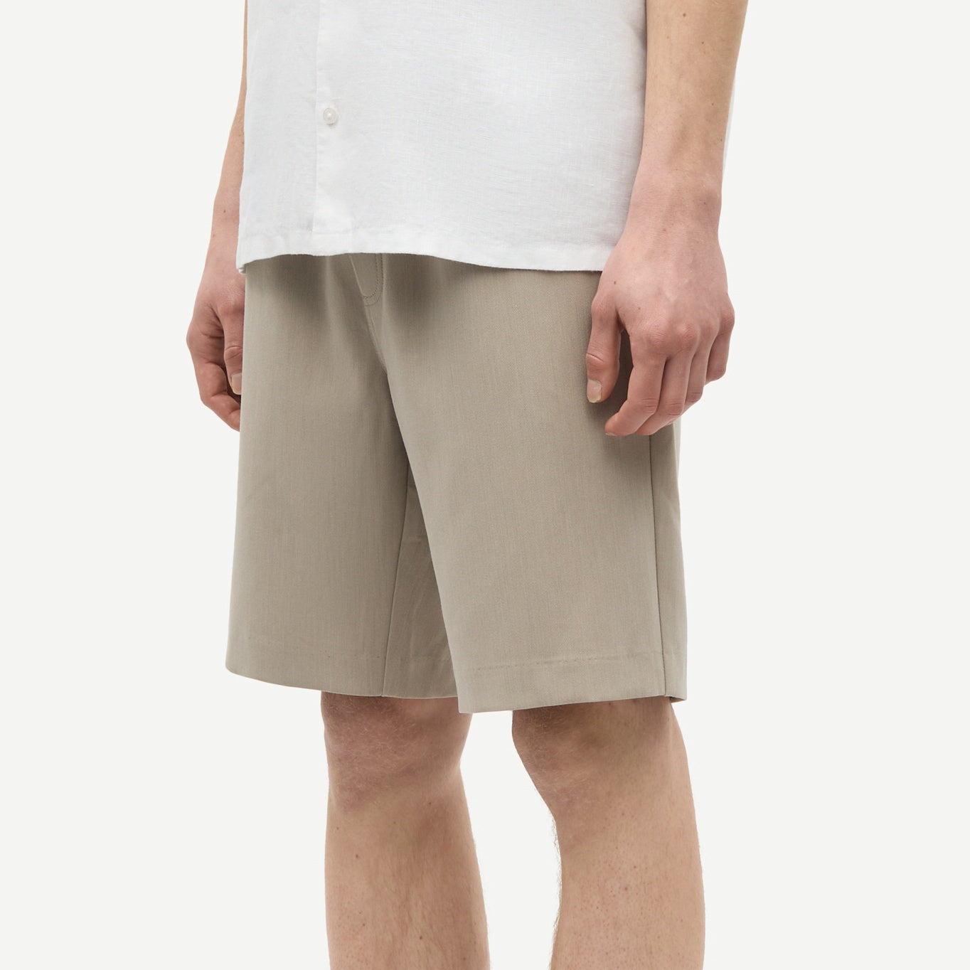 Samsøe Samsøe Smith Korte Broek Beige