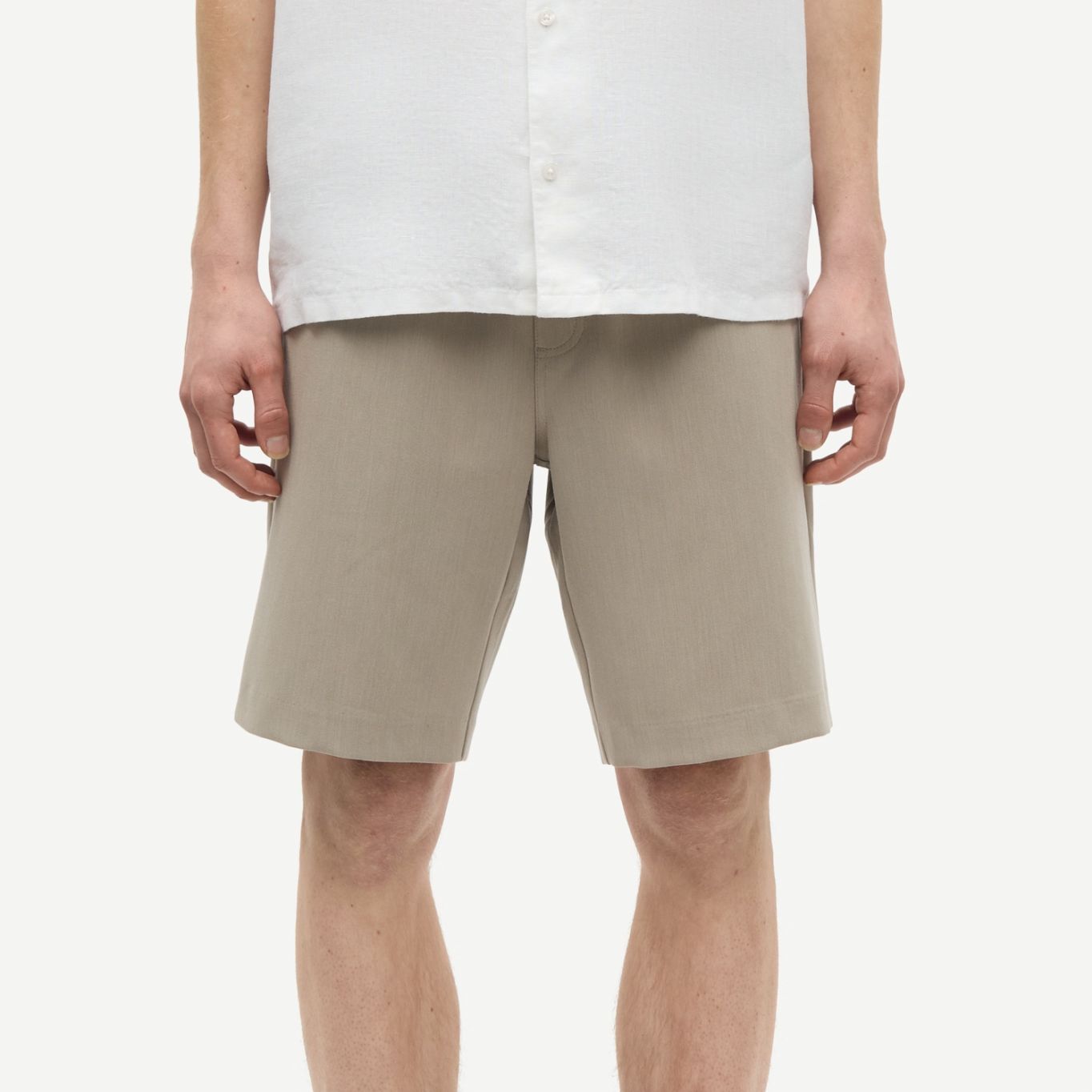 Samsøe Samsøe Smith Korte Broek Beige