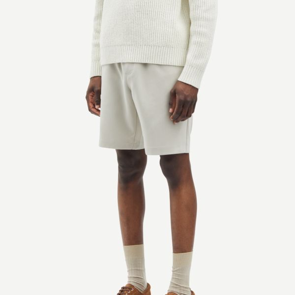 Samsøe Samsøe Smith Korte Broek Off White