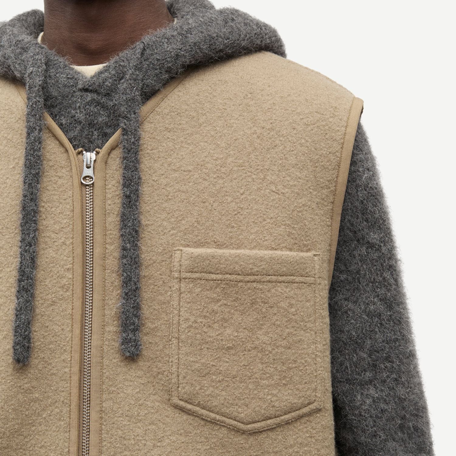 Samsøe Samsøe Sahannes Vest Beige