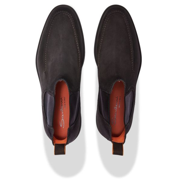 Santoni Bankcard Chelsea Boot Antraciet