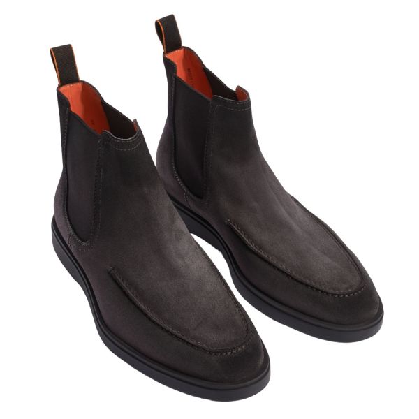 Santoni Bankcard Chelsea Boot Antraciet