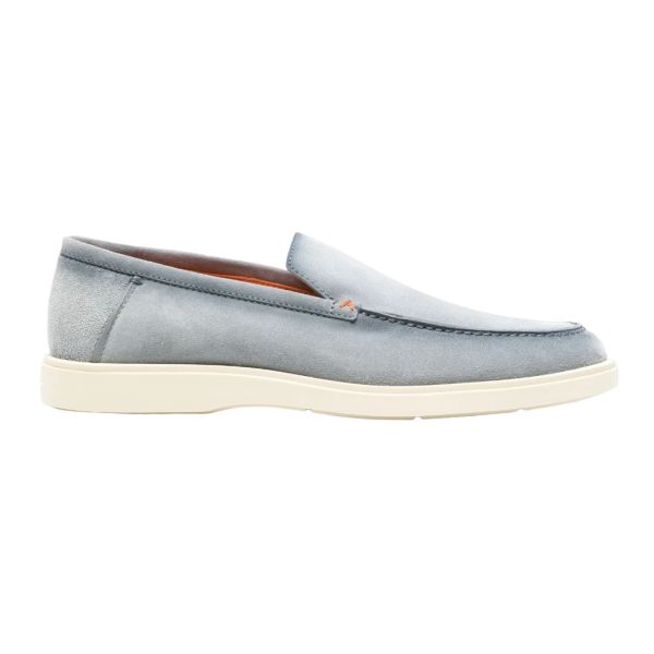 Santoni Botanist Loafers Licht Blauw