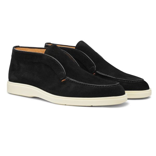 Santoni Digits Loafers Zwart
