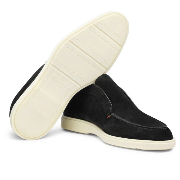 Santoni Digits Loafers Zwart