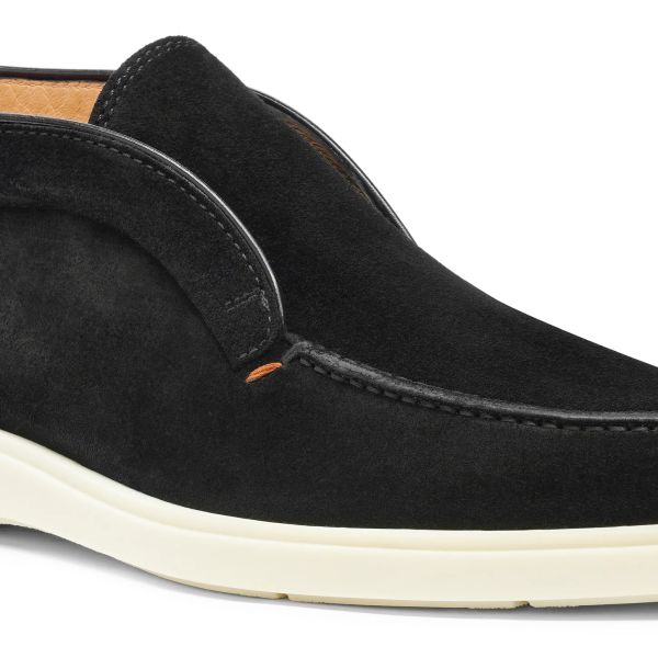 Santoni Digits Loafers Zwart