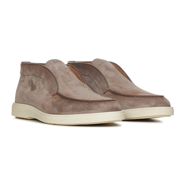Santoni Digits Loafers Taupe