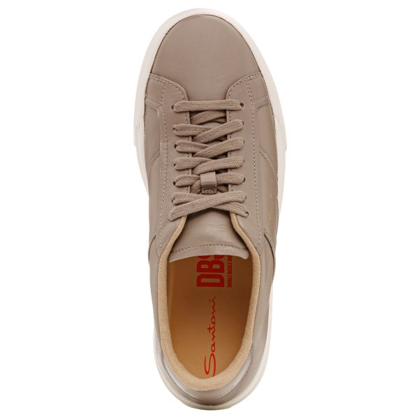 Santoni Double Buckle Signature Sneaker Bruin