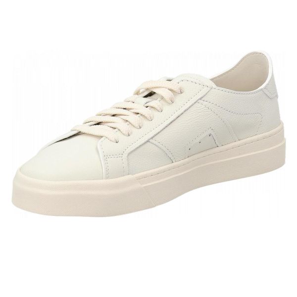 Santoni Double Buckle Signature Sneaker Wit
