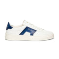 Santoni Double Buckle Signature Sneaker Wit/Blauw